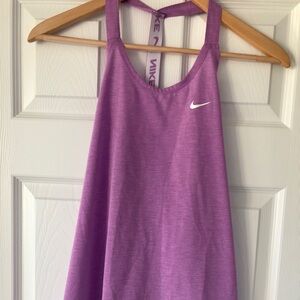 Nike Dri Fit Tank T-Strap Lilac Color Women’s Sz. S